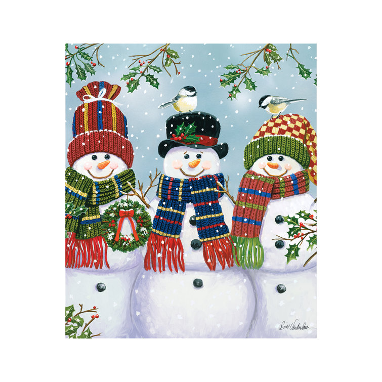 Winston Brands Snowman Trio Seasonal Style Metal Dishwasher Wayfair Canada